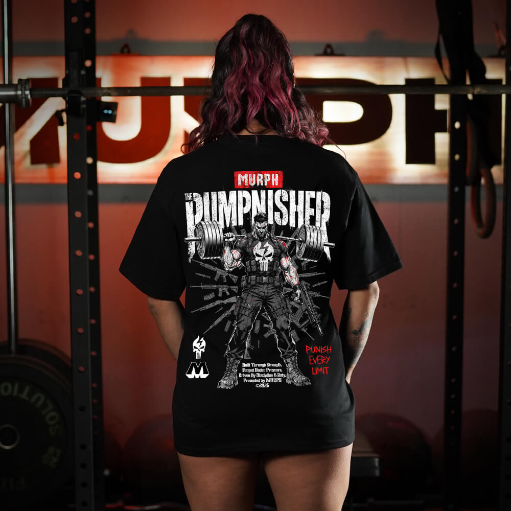Polera Oversize UNISEX PUMPNISHER (Pre-Venta) - Black
