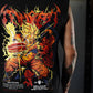 Polera Oversize Sleeveless THE UNBREAKABLE SAIYAN - Negro