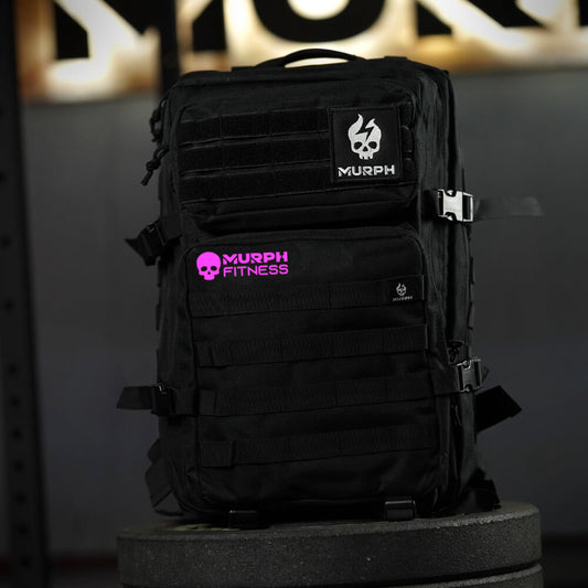 Mochila Murph Fitness 45 lts - Negro / Fucsia