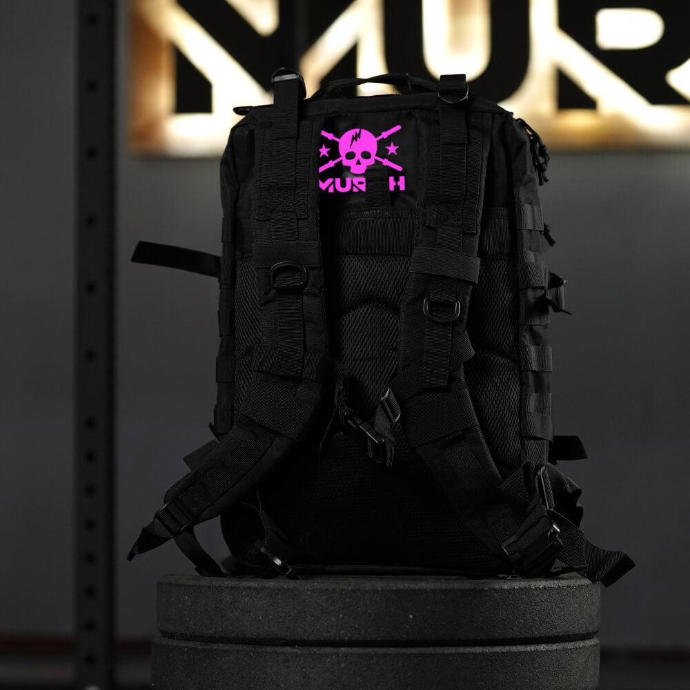 Mochila Murph Fitness 45 lts - Negro / Fucsia