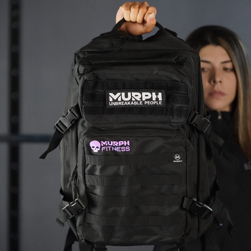 Mochila Murph Fitness 45 lts - Negro / Lila