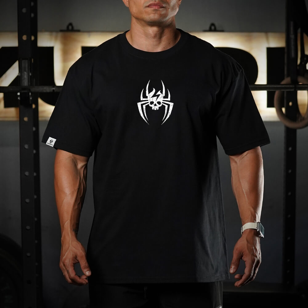 Polera Oversize UNISEX SpiderMURPH (Pre-Venta) - Black