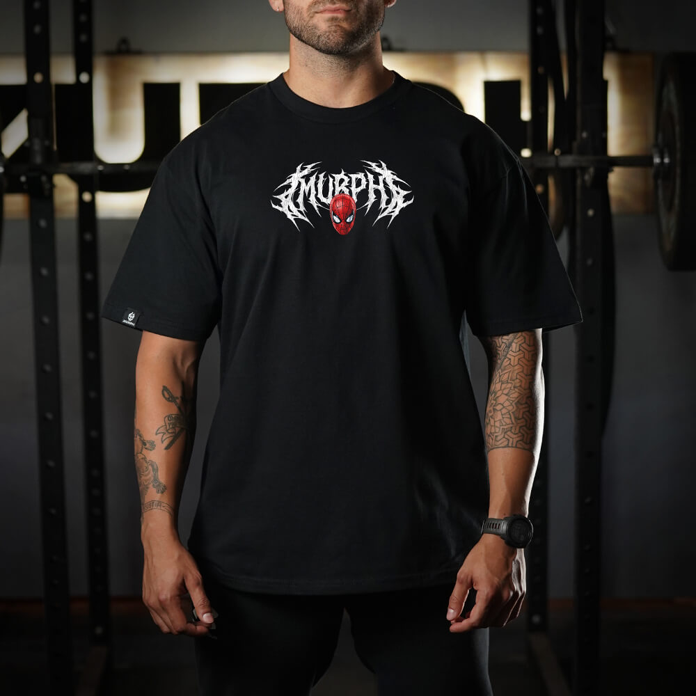Polera Oversize UNISEX SpiDEAD LIFT (Pre-Venta) - Black