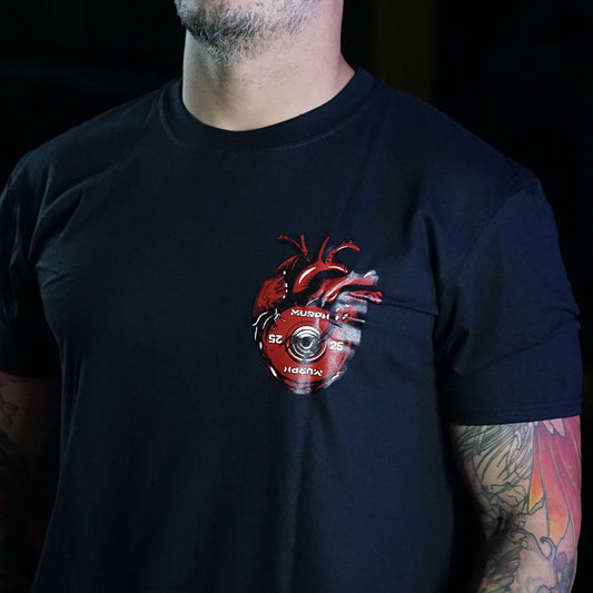 Polera Regular Fit Passion & Blood - Negro