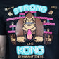 Crop Top Strong Like Kong - Negro