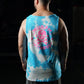 Musculosa Murph Skull - Azul Tie Dye