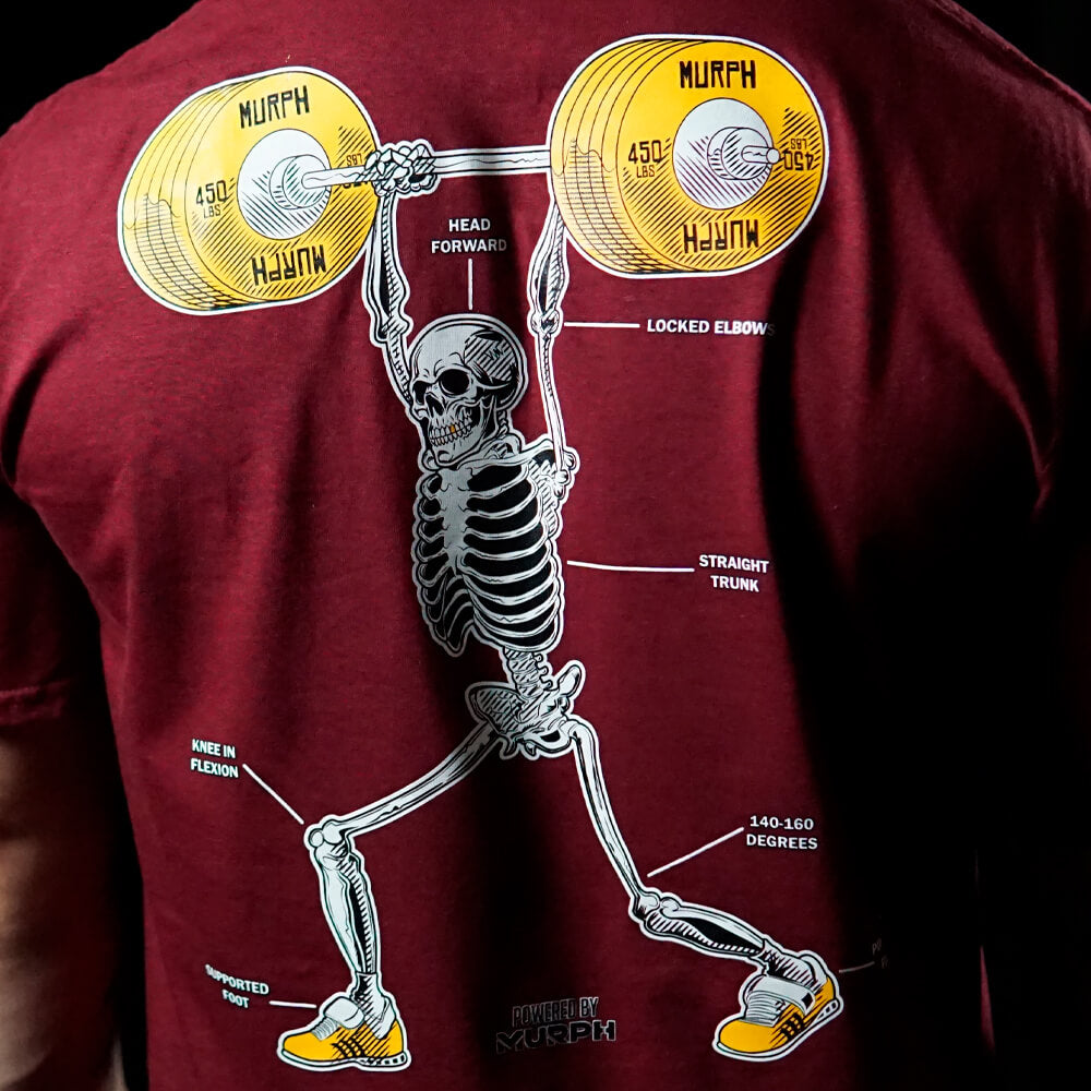 Polera Regular Fit Anatomy Of Jerk - Burdeo