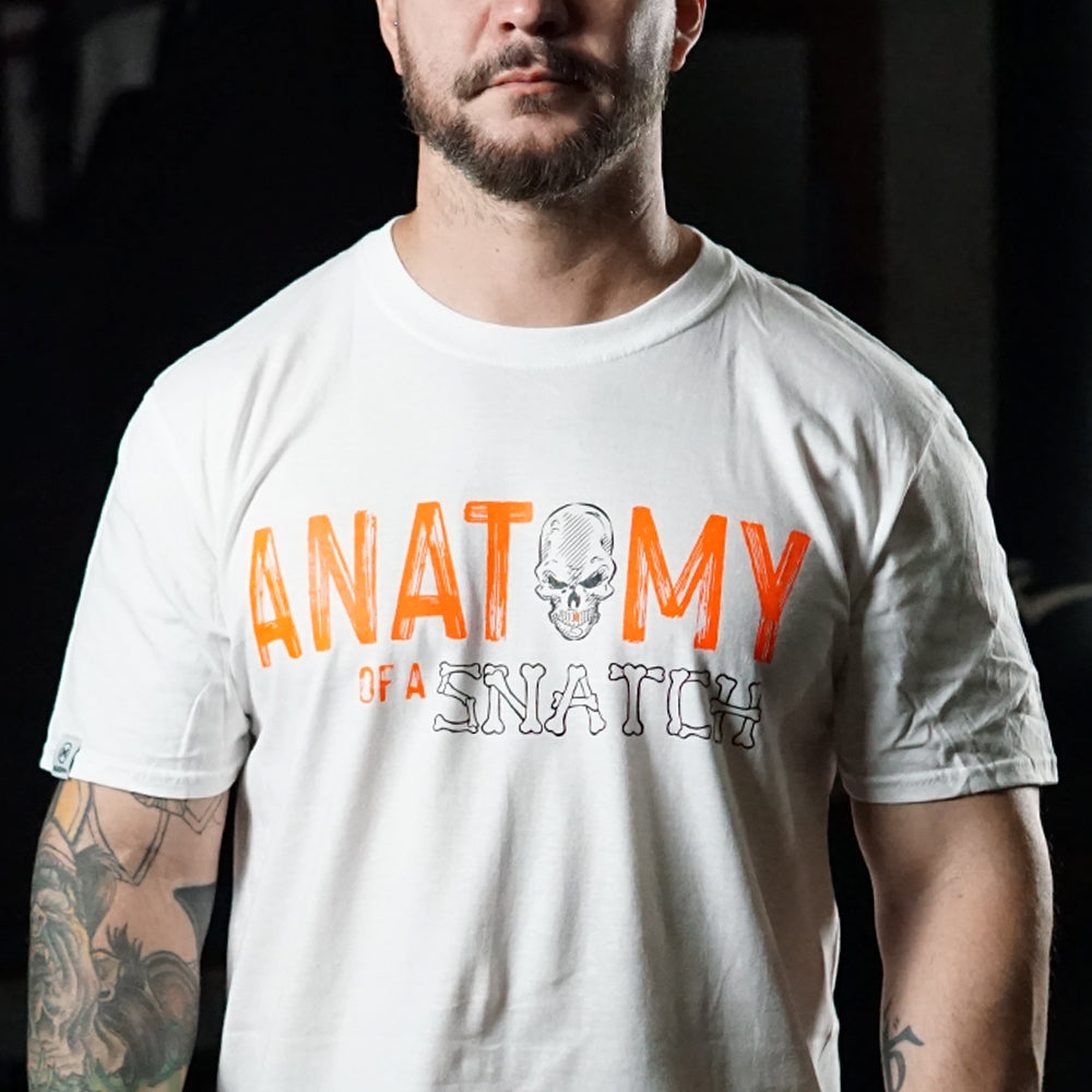 Polera Regular Fit Anatomy Of Snatch - Blanco