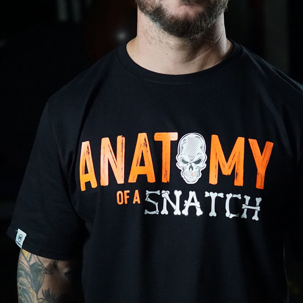 Polera Regular Fit Anatomy Of Snatch - Negro