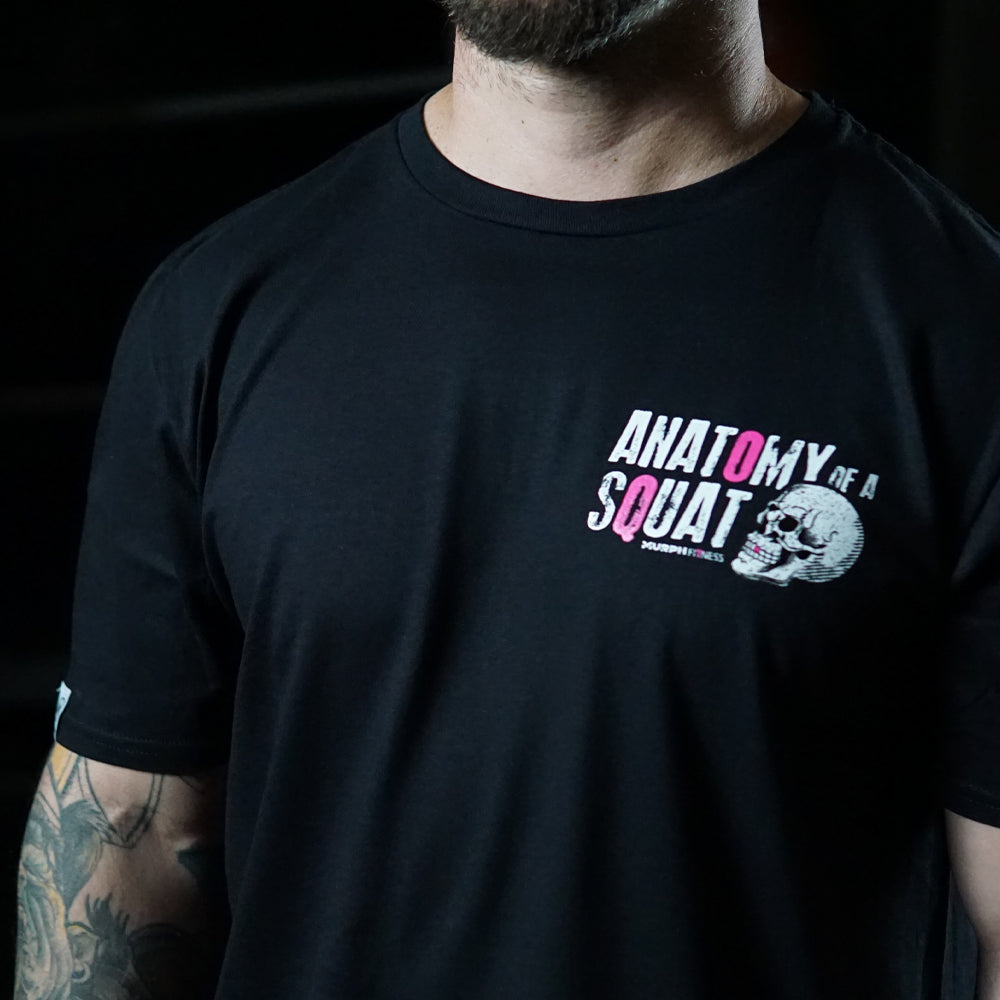 Polera Regular Fit Anatomy Of Squat - Negro