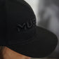 SnapBack Murph Clásico - Negro / Negro