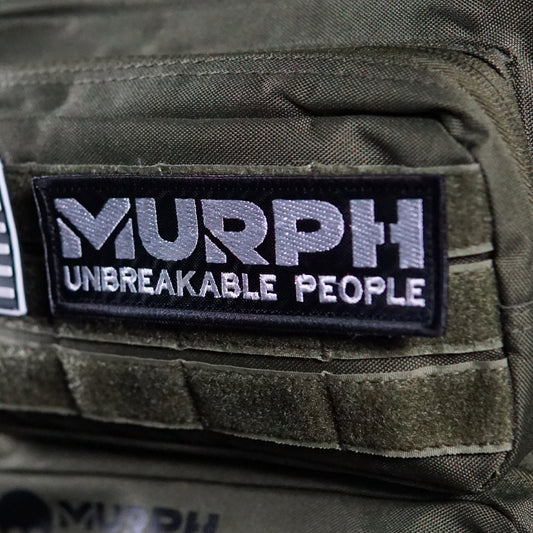 Parche Murph Fitness - Negro / Blanco